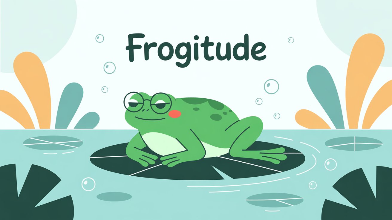 Frogitude illustration